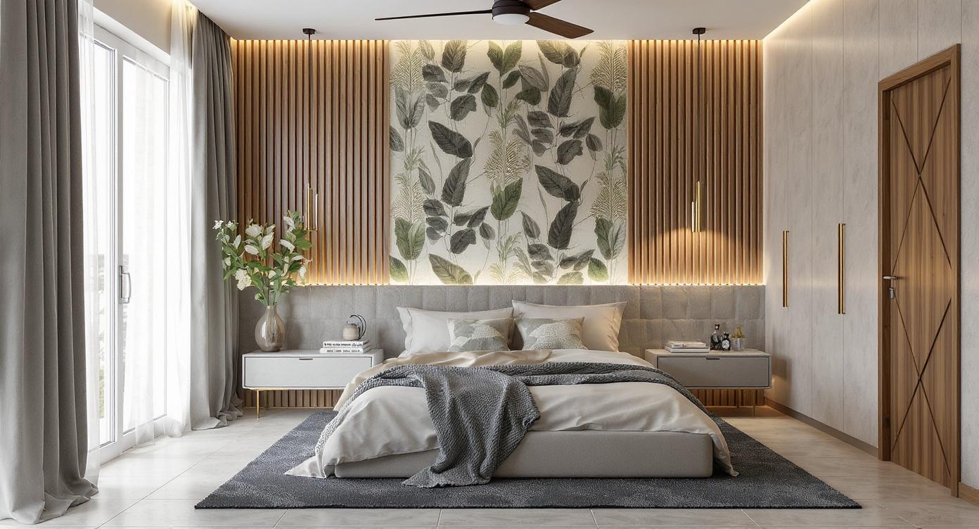 Photorealistic interior render created from a Vectorworks model using Vibe3D AI
