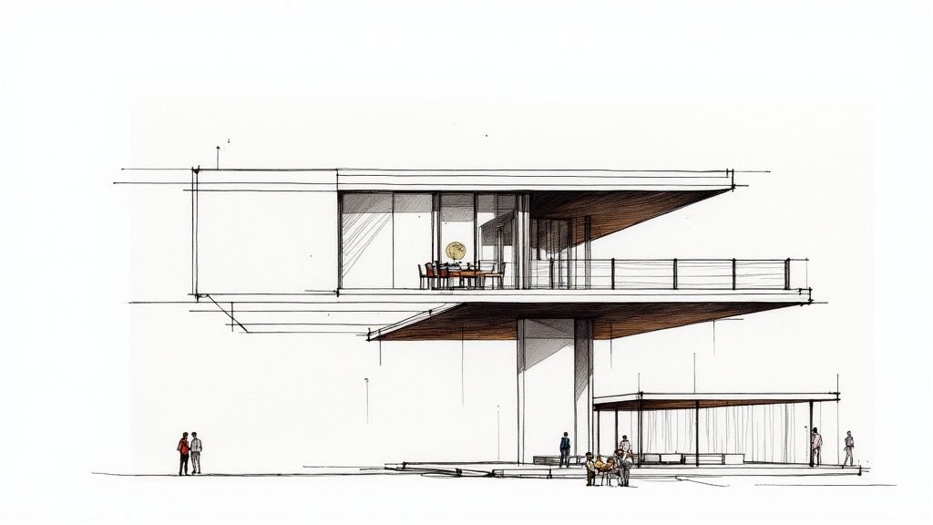 Cantilever and Floating Volume Elevation